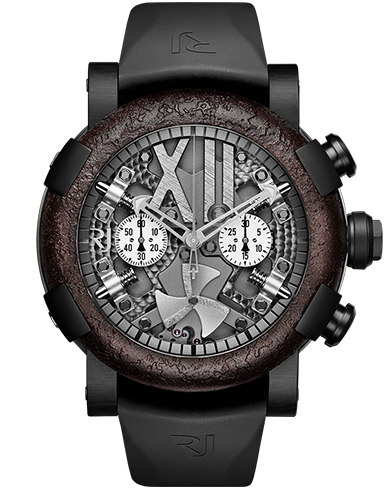 Buy RJ Replica steampunk-chronograph-black-rusted-metal watch RJ.T.CH.SP.002.01